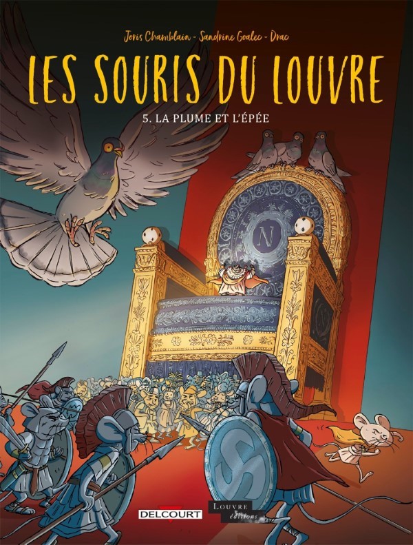 Les souris du Louvre 5 – La plume et l’épée