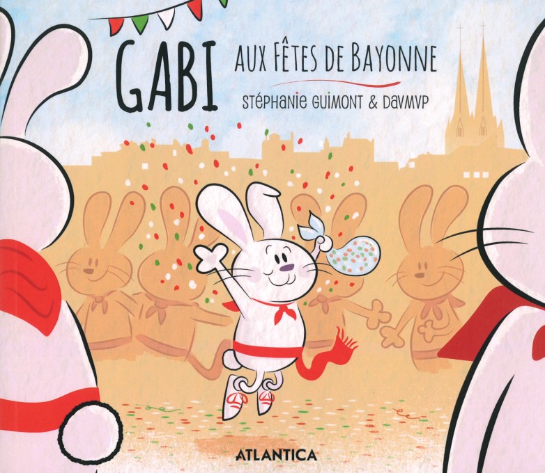 Gabi aux fêtes de Bayonne