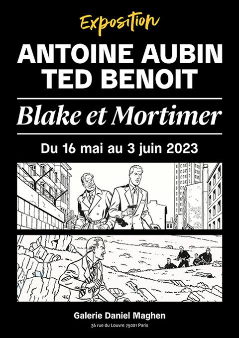 Blake & Mortimer – Exposition Antoine Aubin & Ted Benoit